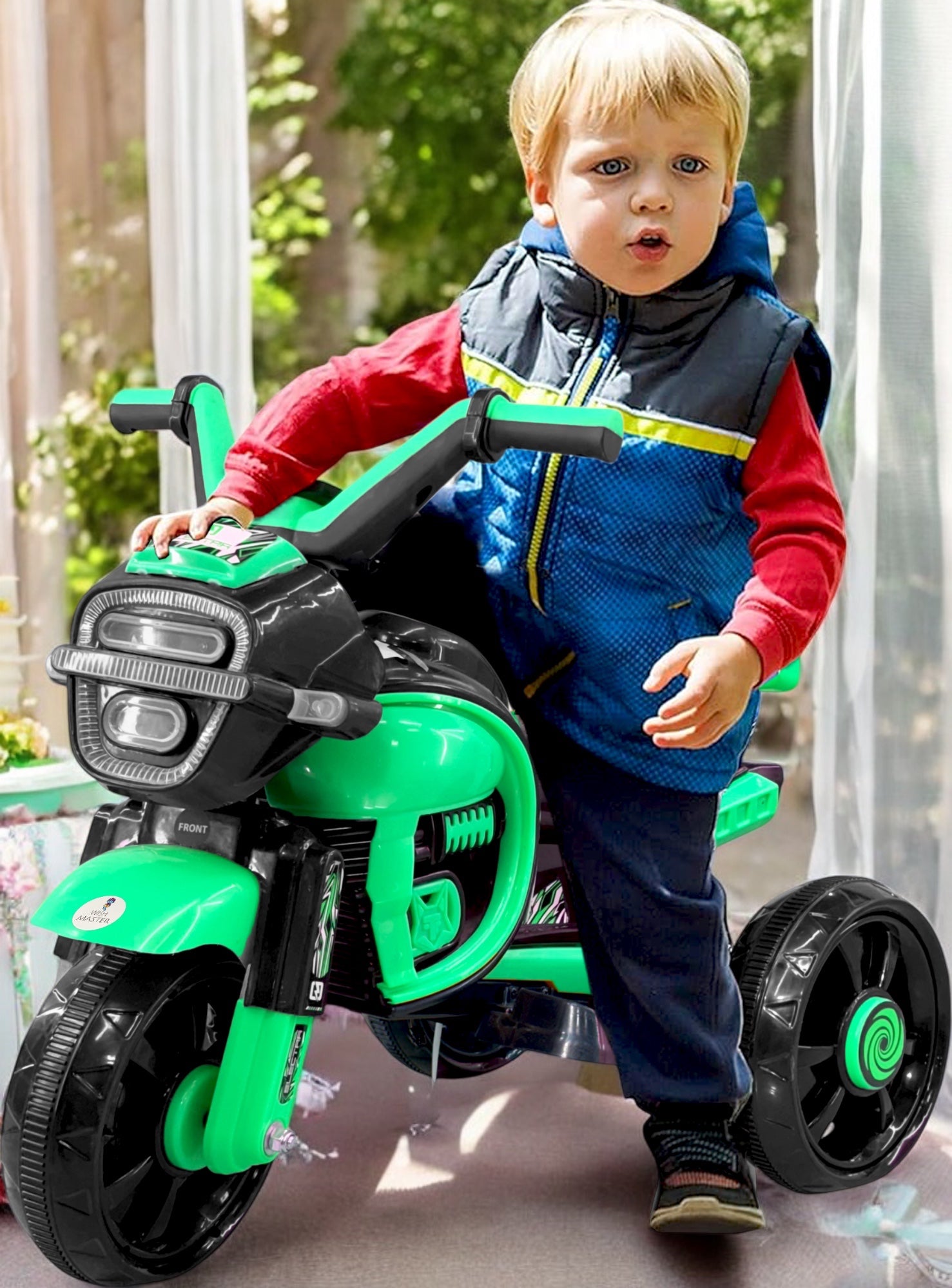 Kids Electric Bike, Ride-On Toy for Ages 2-4 Years, Birthday Gift for Boys and Girls (Mini EV Bike for Babies 2, 3, 4 Years, Red) Kids Electric Bike, Ride-On Toy for Ages 2-4 Years, Birthday Gift for Boys and Girls (Mini EV Bike for Babies 2, 3, 4 Years, Red)